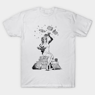 Cyborg Magician Girl T-Shirt